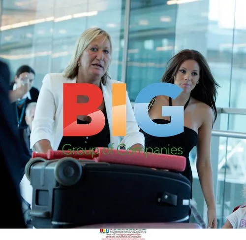 Toni Terry and Family at Heathrow