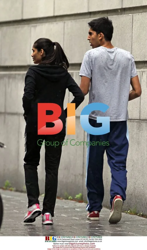 Slumdog Millionaire Couple Workout in Montreal