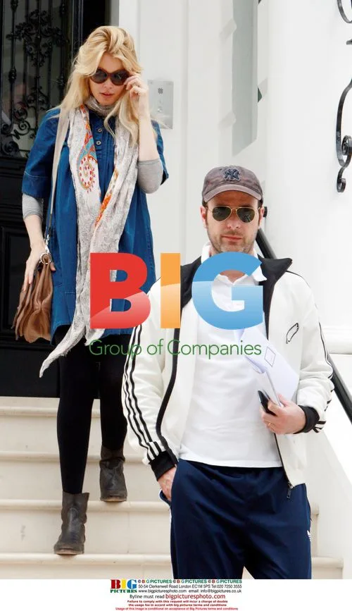 Claudia Schiffer Registering Baby