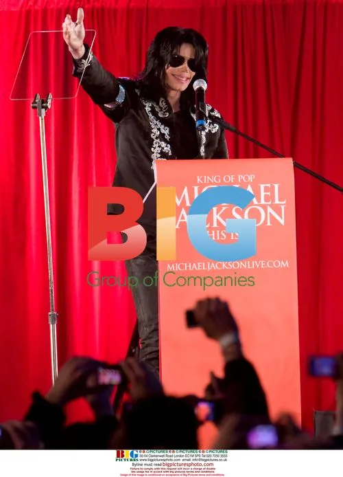 Michael Jackson O2 Arena Announcement