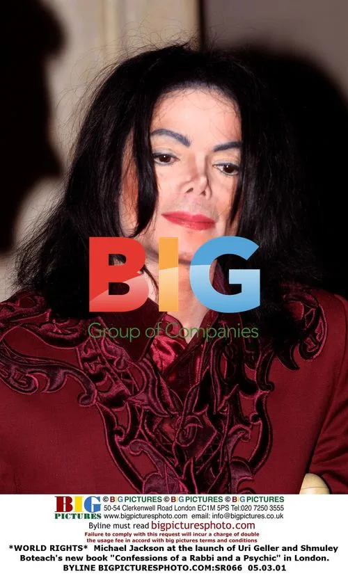 Michael Jackson at Book Launch