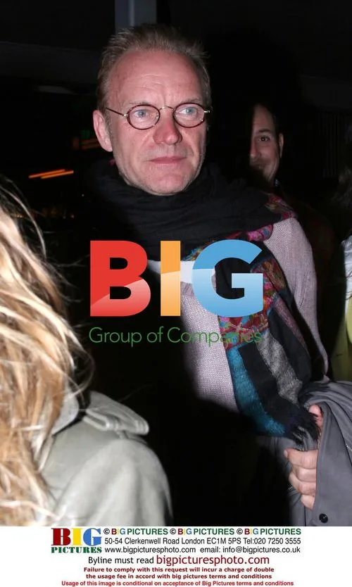 Musician Sting in Malibu