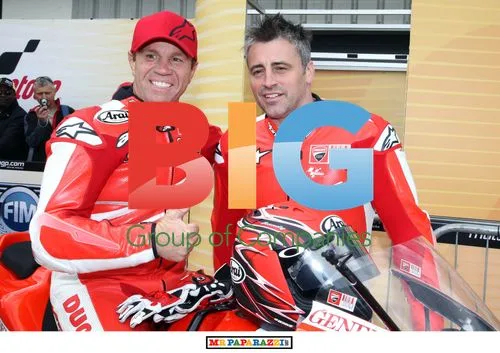 Matt LeBlanc at 2010 MotoGP Championship