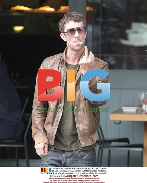 Richard Ashcroft Lunching with Wife