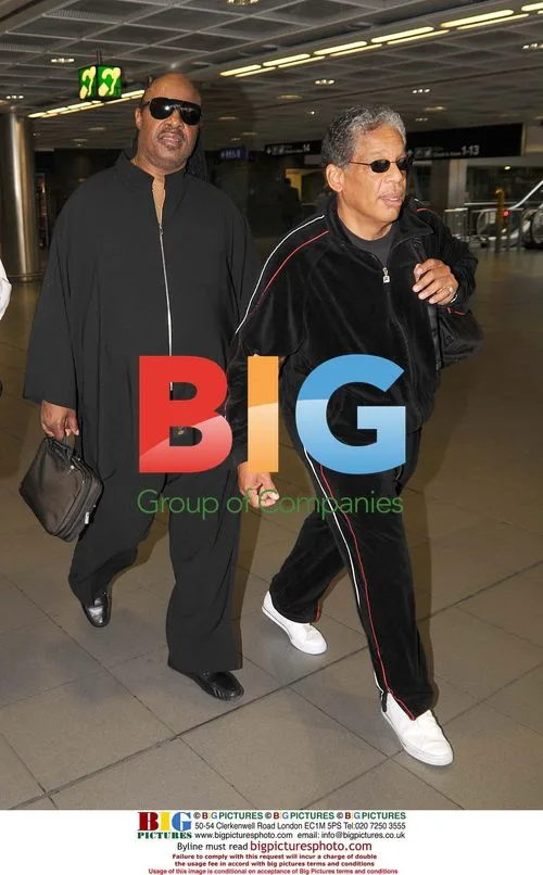 Stevie Wonder Arrives in Dublin