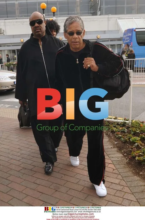 Stevie Wonder Arrives at Dublin Airport
