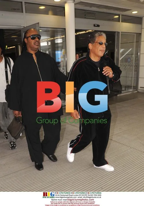 Stevie Wonder Arrives in Dublin