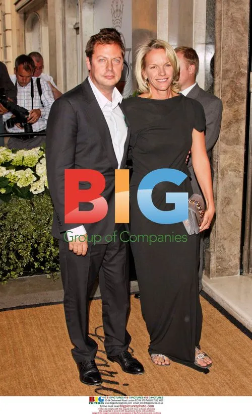Freud and Murdoch at DVF Launch Party