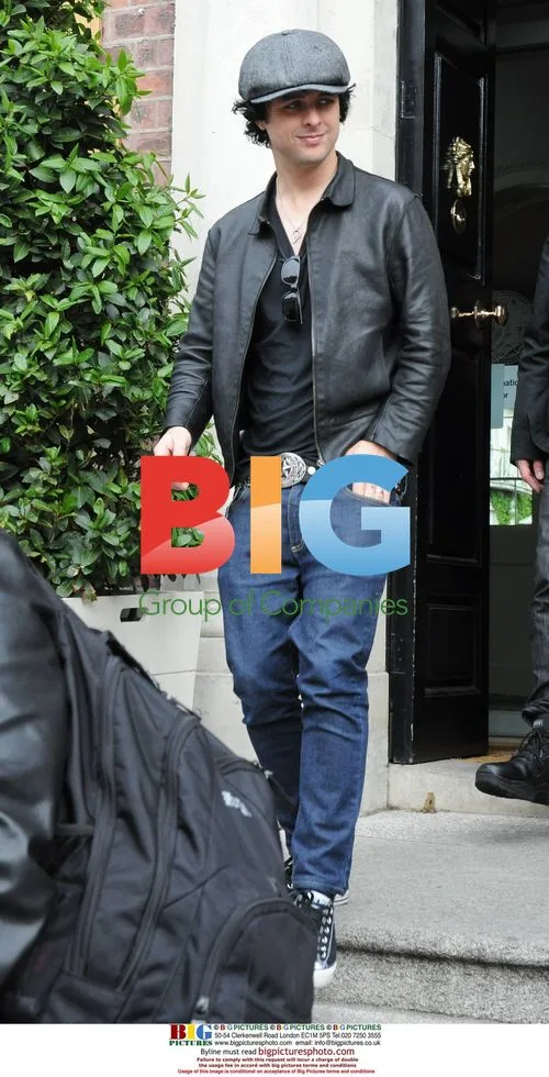 Green Day Members Seen Leaving Dublin Hotel