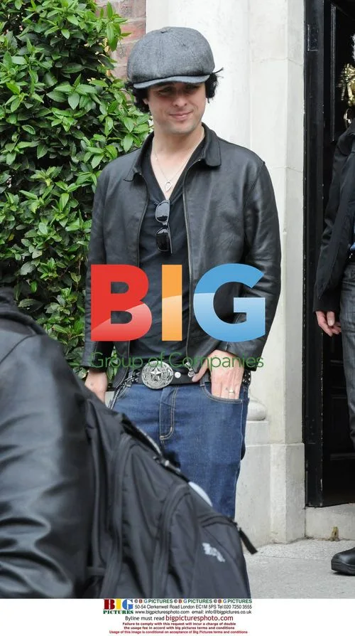 Green Day Members Leaving Dublin Hotel
