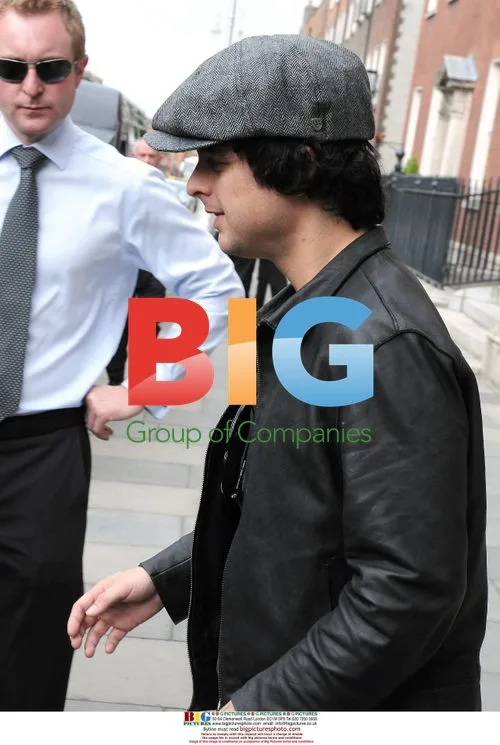 Green Day Members Leaving Dublin Hotel