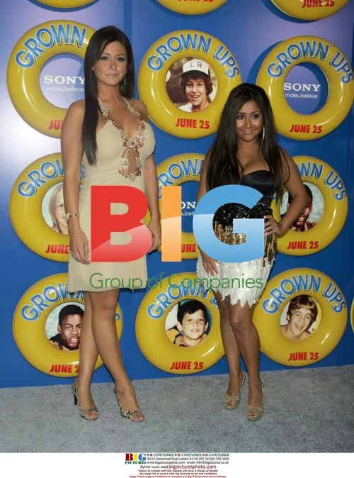 Snooki and J-Woww at "Grown Ups" Premiere