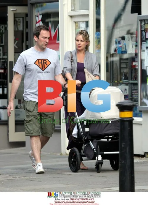 Ex EastEnders Actress Kim Medcalf Out with Baby
