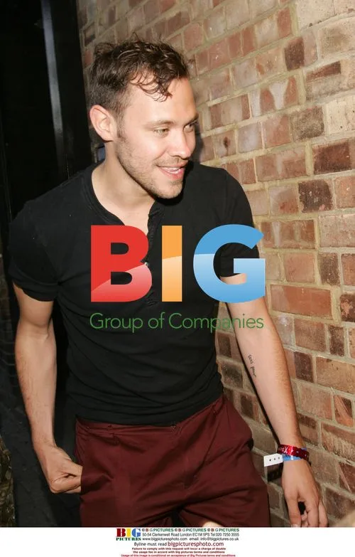 Will Young Arrives at Scissor Sisters Gig
