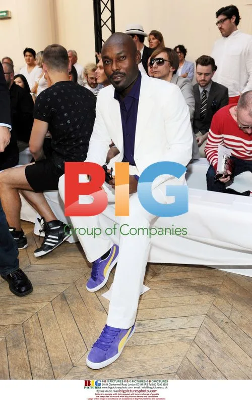 Jimmy Jean-Louis at Jean Paul Gaultier Show