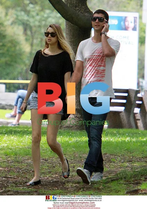 Whitney Port and Boyfriend in Toronto
