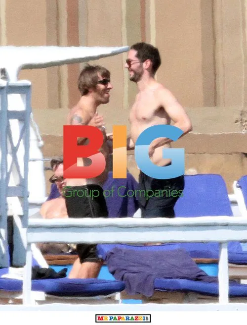 Liam Gallagher, Nicole Appleton, and Friends at Italian Wedding