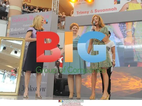 Trinny and Susannah in Warsaw