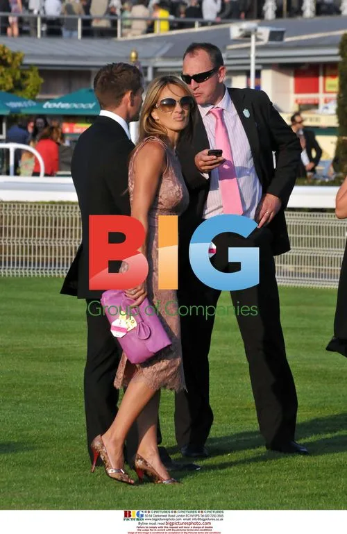 Michael Owen at Chester Races