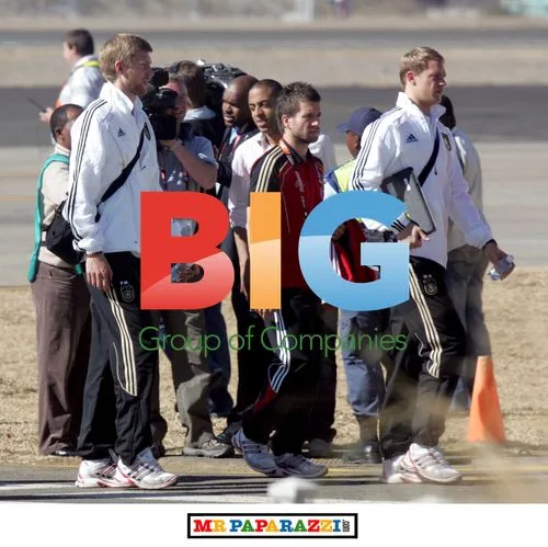 Germany Football Team Arrives in Bloemfontein