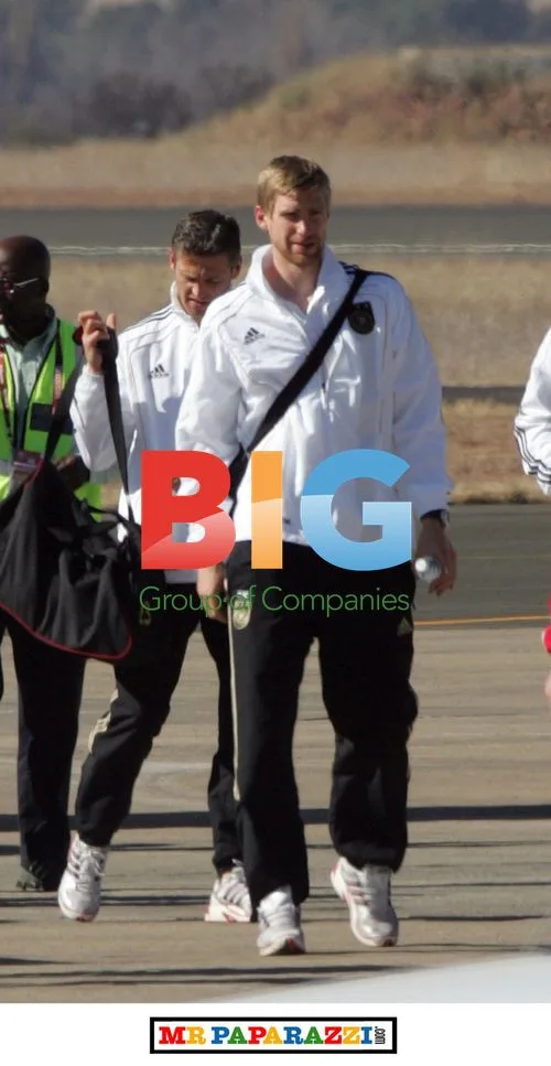 Germany Football Team Arrives in Bloemfontein