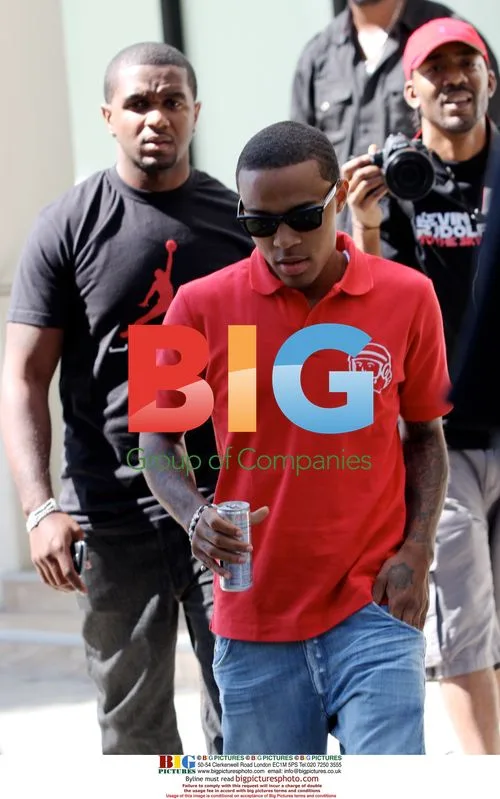 Bow Wow with Entourage and Red Bull