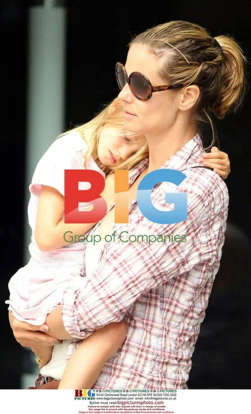 Heidi Klum and Children at Cinema