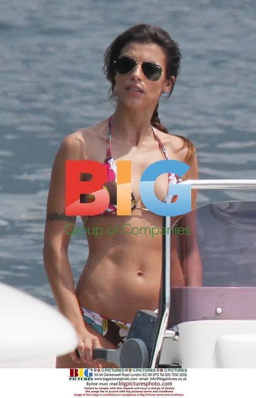 Elisabetta Canalis and Maddalena Corvaglia Boat Ride