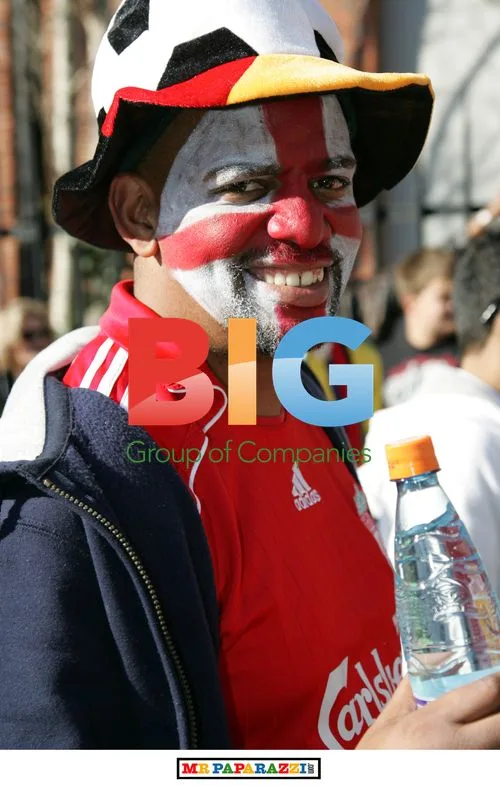 England Fans at World Cup Match