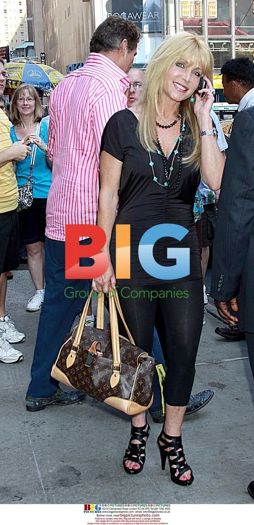 Pamela Bach-Hasselhoff at GMA in NYC
