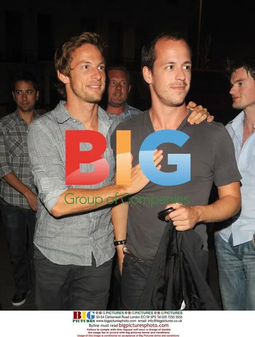 Jensen Button at Boujis Nightclub
