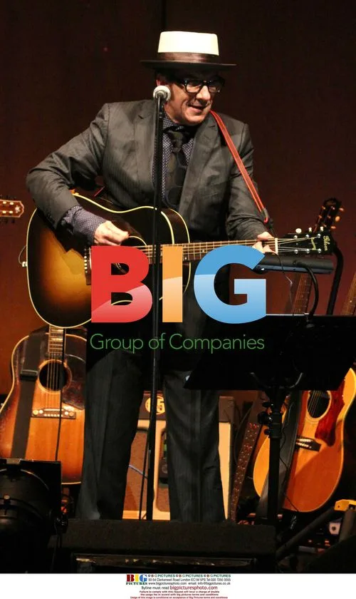 Elvis Costello Performs at Liverpool Philharmonic Hall