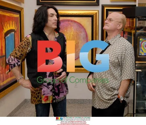 Bill Aucoin & Paul Stanley Photo