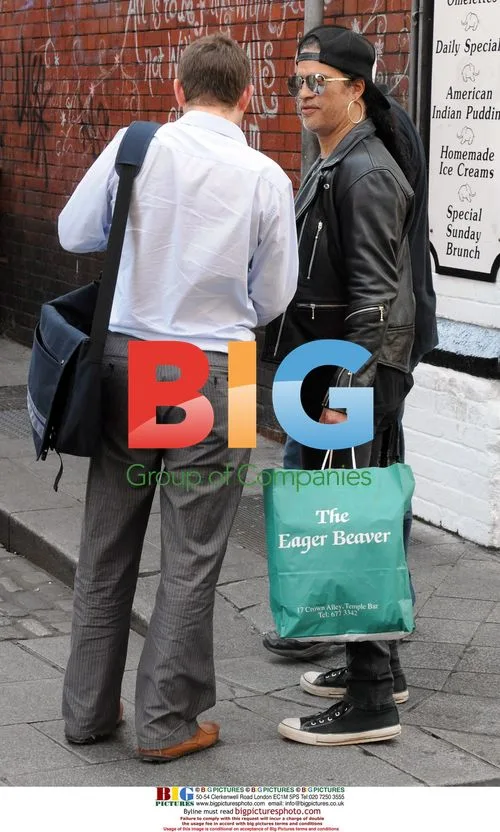 Slash Seen at Dublin Clothing Shop and Restaurant