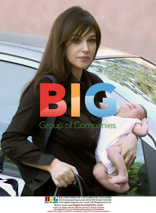 Monica Bellucci with newborn daughter Leonie