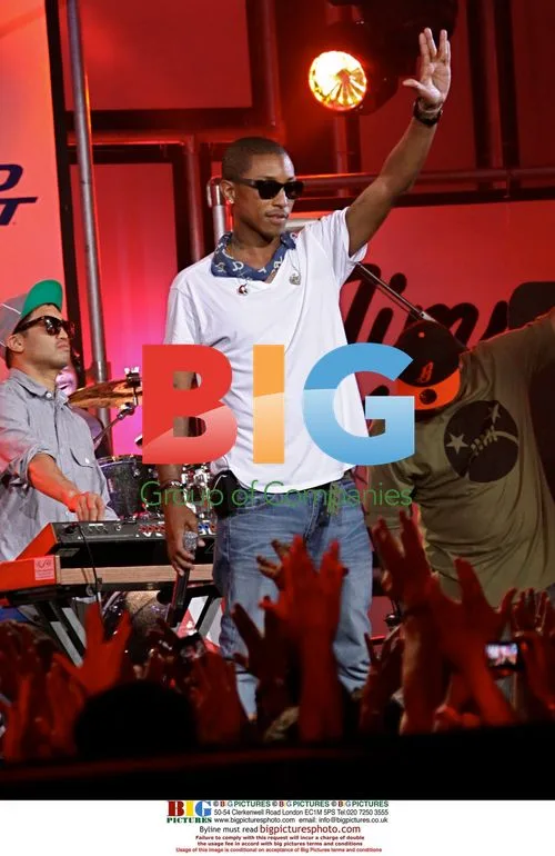 Pharrell Williams and The Dream Perform on Jimmy Kimmel Show
