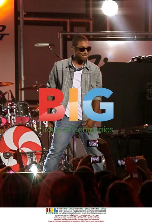 Pharrell and The Dream on Jimmy Kimmel Show