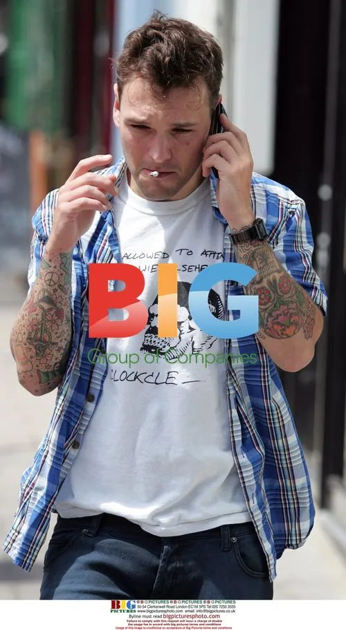 Preston on mobile in Brighton
