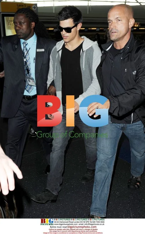 Taylor Lautner at JFK