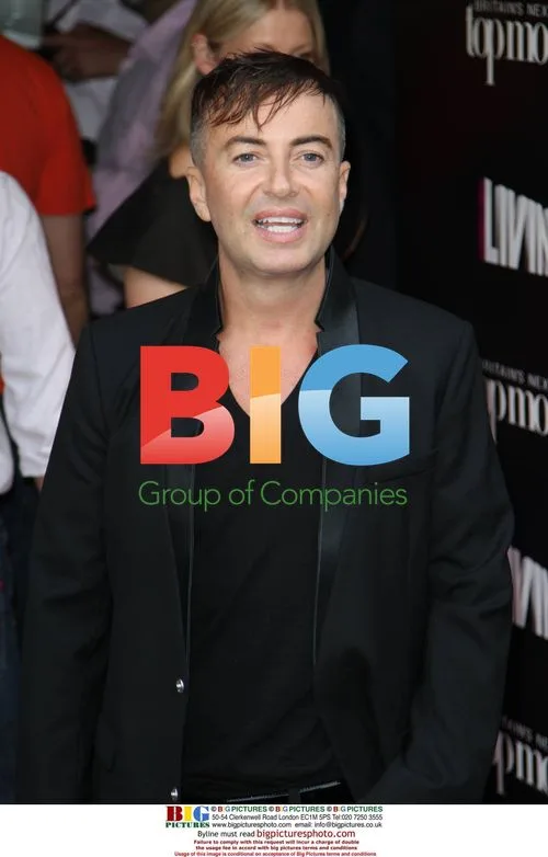 Julien MacDonald at Britain's Next Top Model Launch