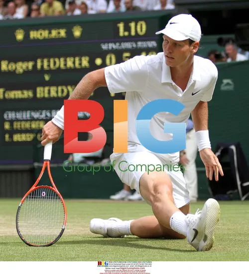 Tomas Berdych vs Roger Federer at Wimbledon
