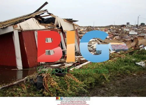 Residents among destroyed buildings in Chile
