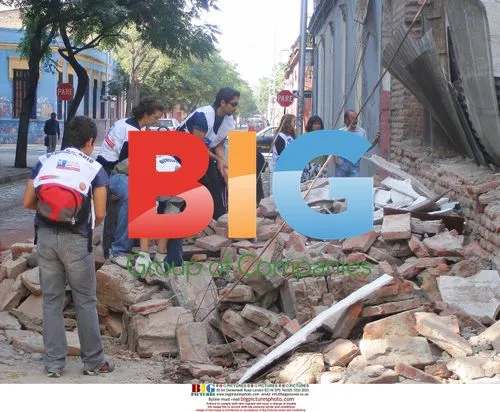 Earthquake Destruction in Constitucion, Chile