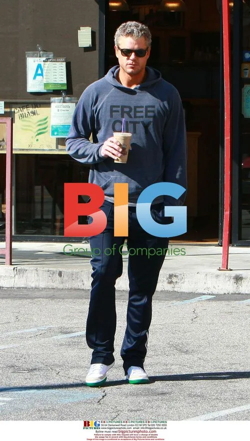 Eric Dane Grabbing Coffee in LA