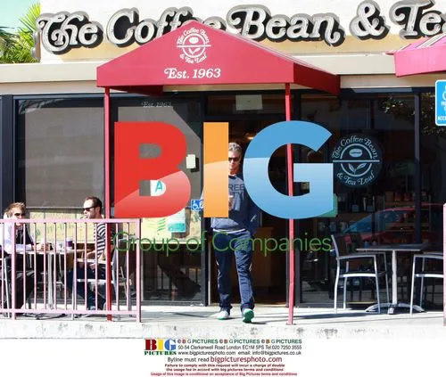 Eric Dane Gets Coffee in LA