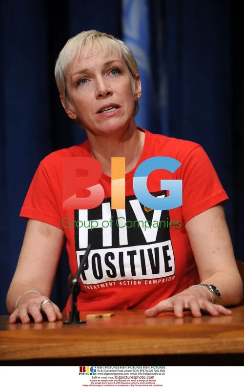 Annie Lennox at UNAIDS Launch