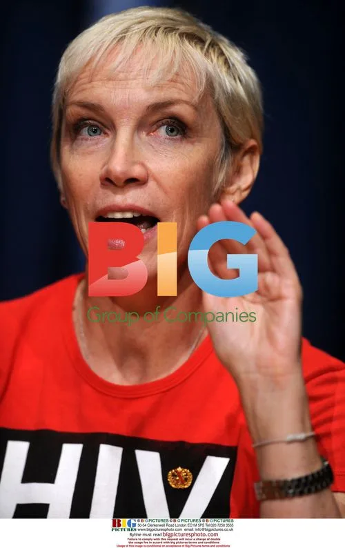 Annie Lennox at UNAIDS Launch