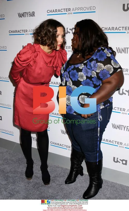 Maggie Gyllenhaal and Gabourey Sidibe at Character Approved Awards