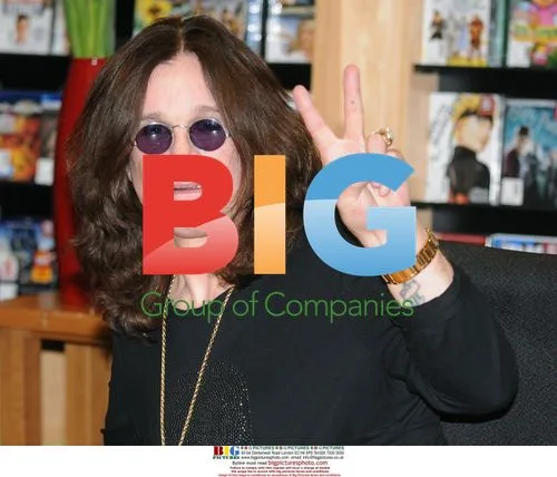 Ozzy Osbourne Signing Books