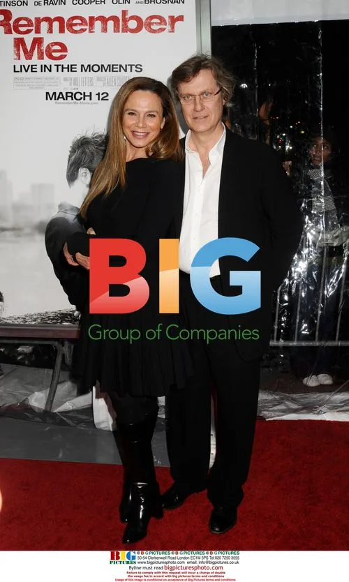 Lena Olin & Lasse Hallstrom at "Remember Me" Premiere